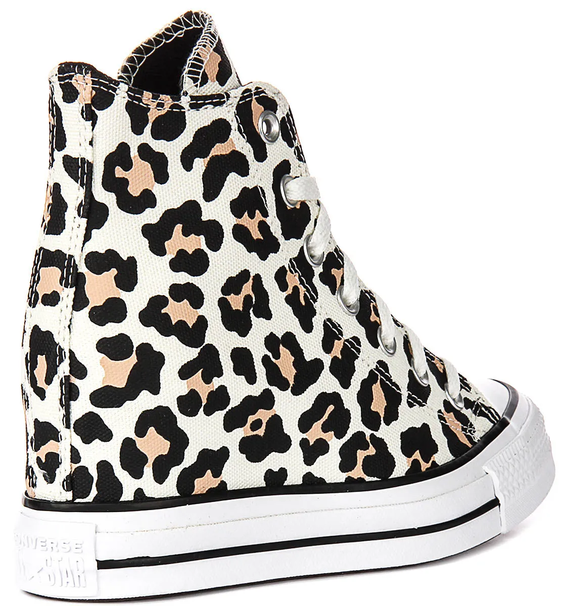 Support frame Converse Chuck Lift Wedge A14938C In Leopard For Women