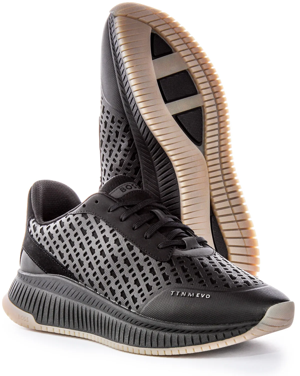 Support Zone Boss Ttnm Evo Runner In Black For Men