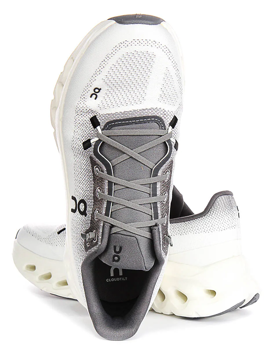 Support Zones On Running Cloudtilt In Light Grey For Women