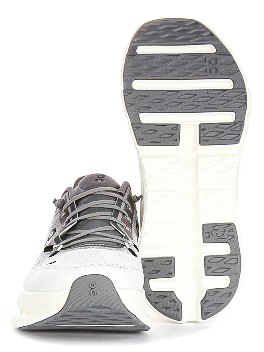 Support Zones On Running Cloudtilt In Light Grey For Women