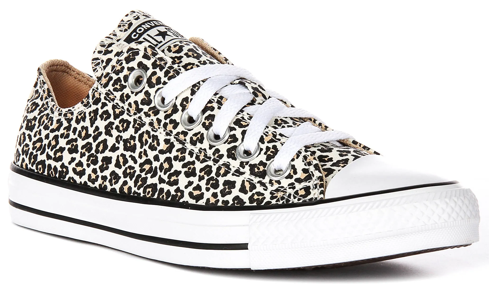 Event Go Pattern Play Converse All Star Low A14941C In Leopard Print