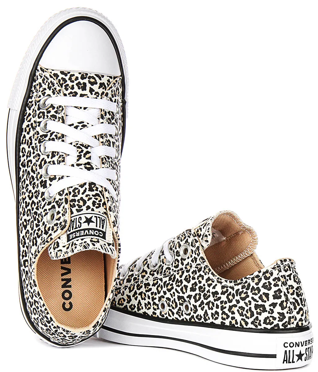 Supportive Fit Converse All Star Low A14941C In Leopard Print