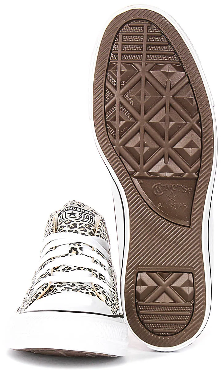 Supportive Fit Converse All Star Low A14941C In Leopard Print