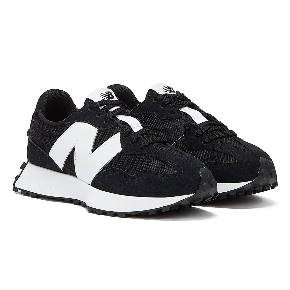 New Balance 327 Black Trainers Refined touch