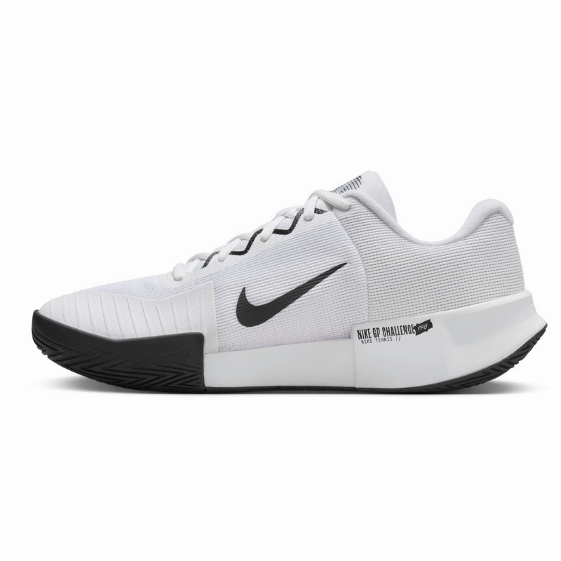 Supportive arch Nike GP Challenge Pro White/Black-White Men Hard Court Tennis Shoes