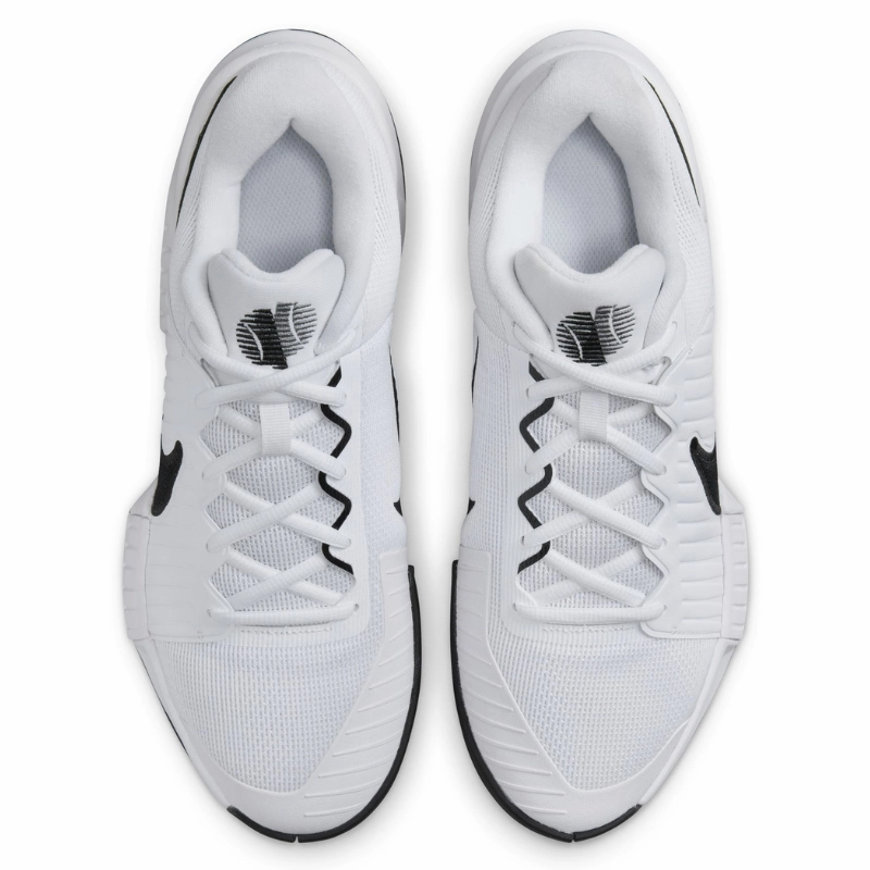 Supportive arch Nike GP Challenge Pro White/Black-White Men Hard Court Tennis Shoes