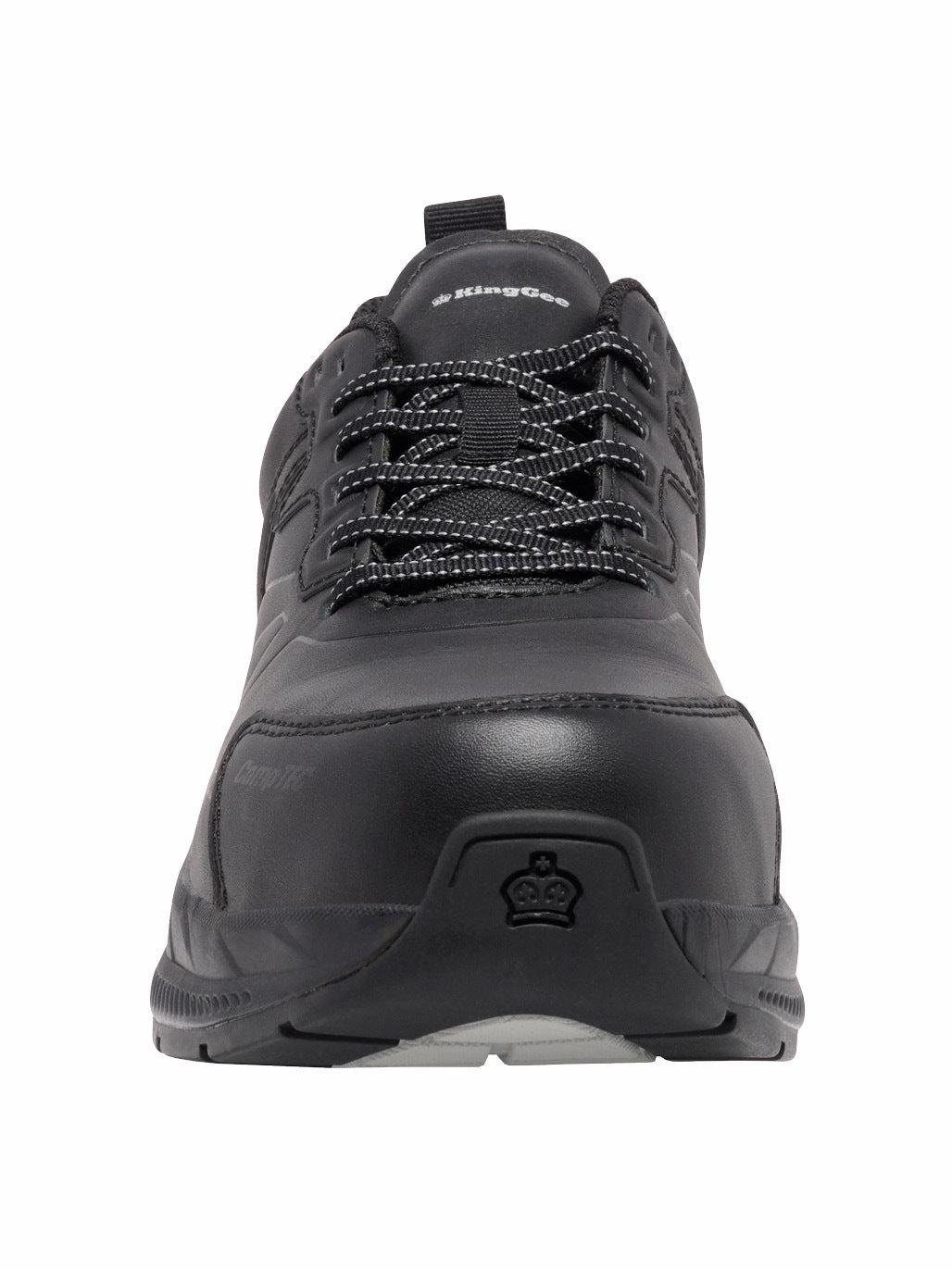 Supportive Base King Gee Ladies HyperTec Lace Up Leather Safety Shoe - K26498