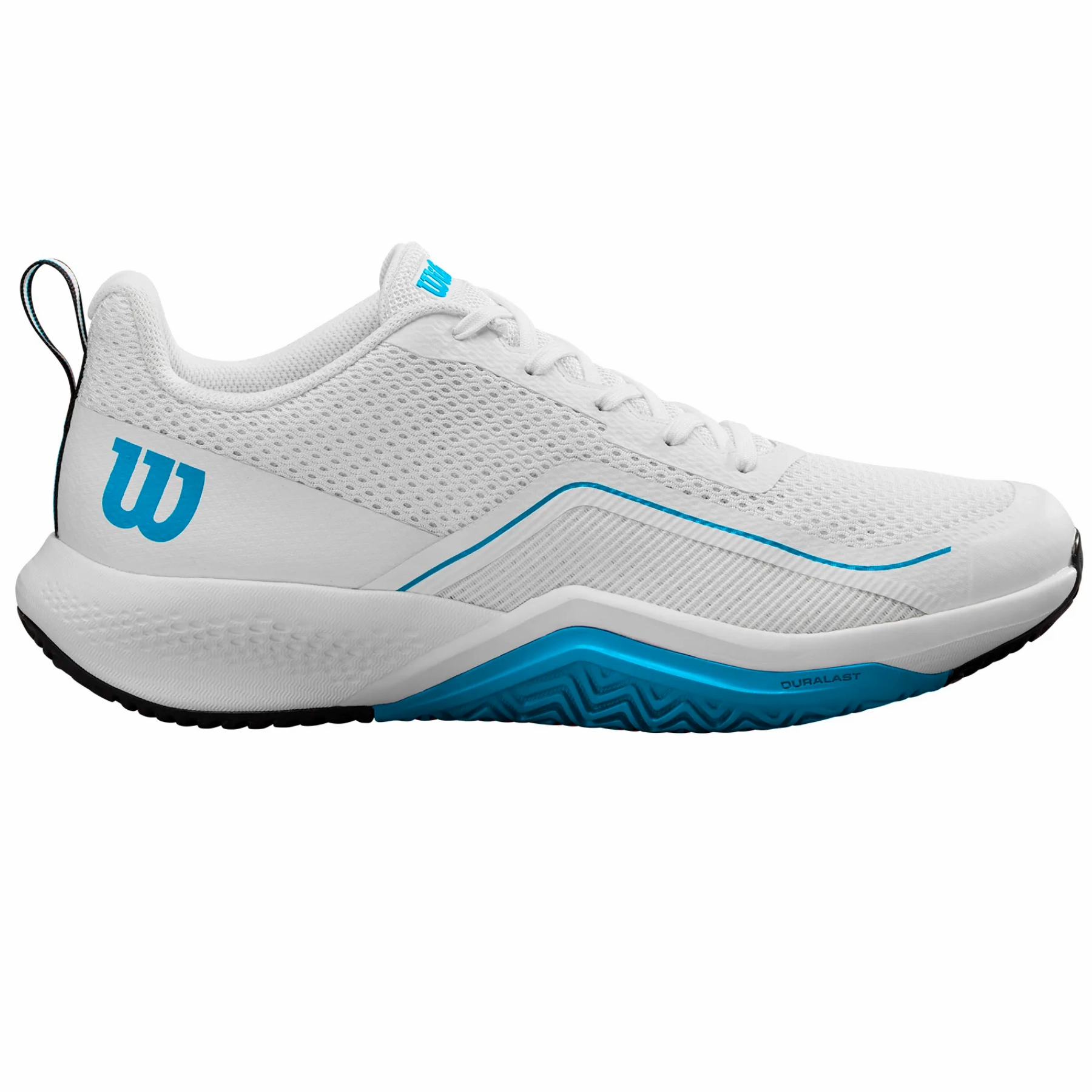 Supportive Base Wilson Rush Pro Lite Oz Mens Tennis Shoes - White/Atomic