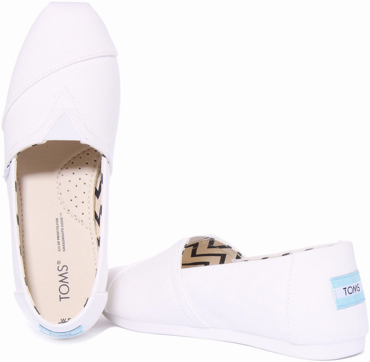 Supreme Comfort Toms Alpargata In White For Women