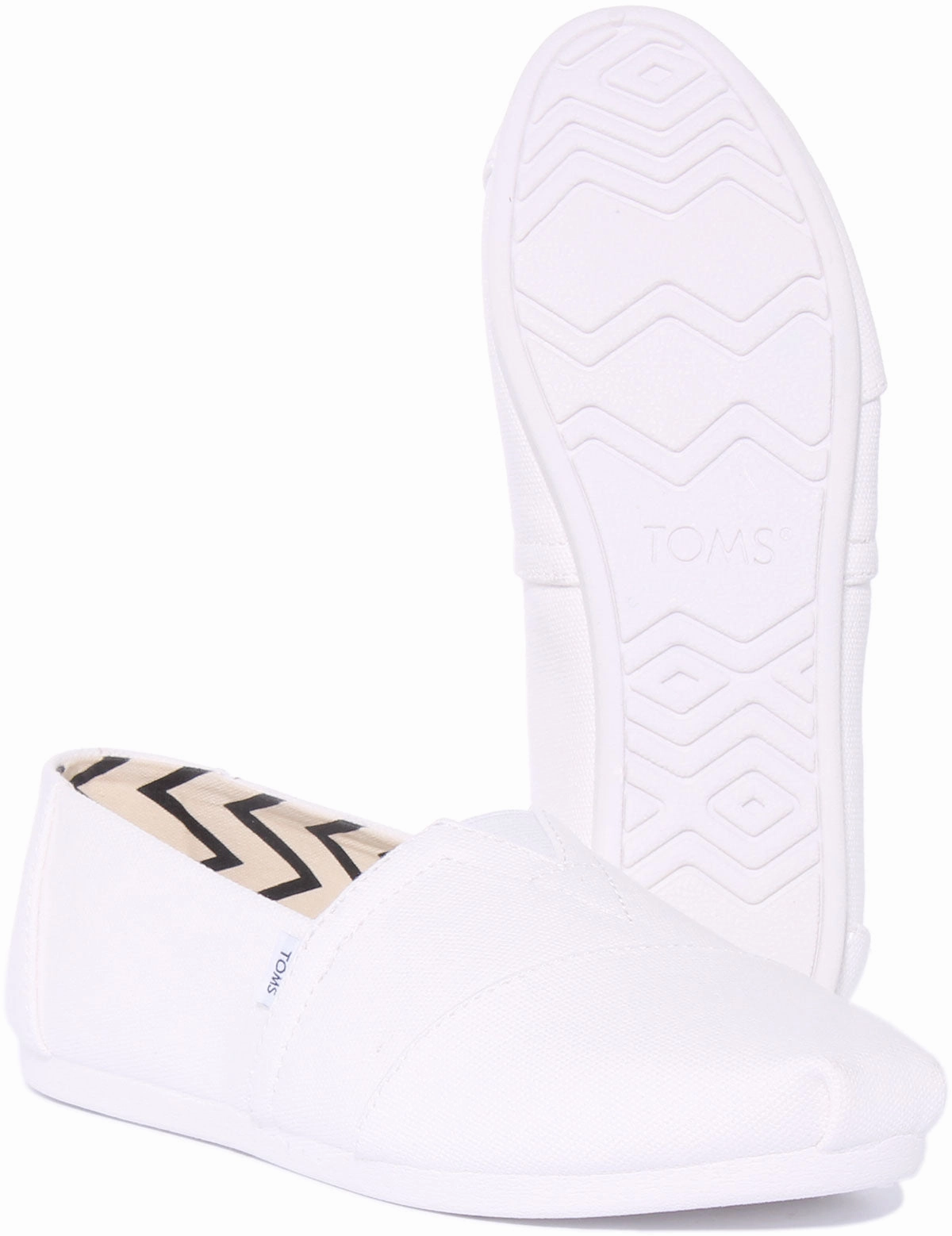 Supreme Comfort Toms Alpargata In White For Women
