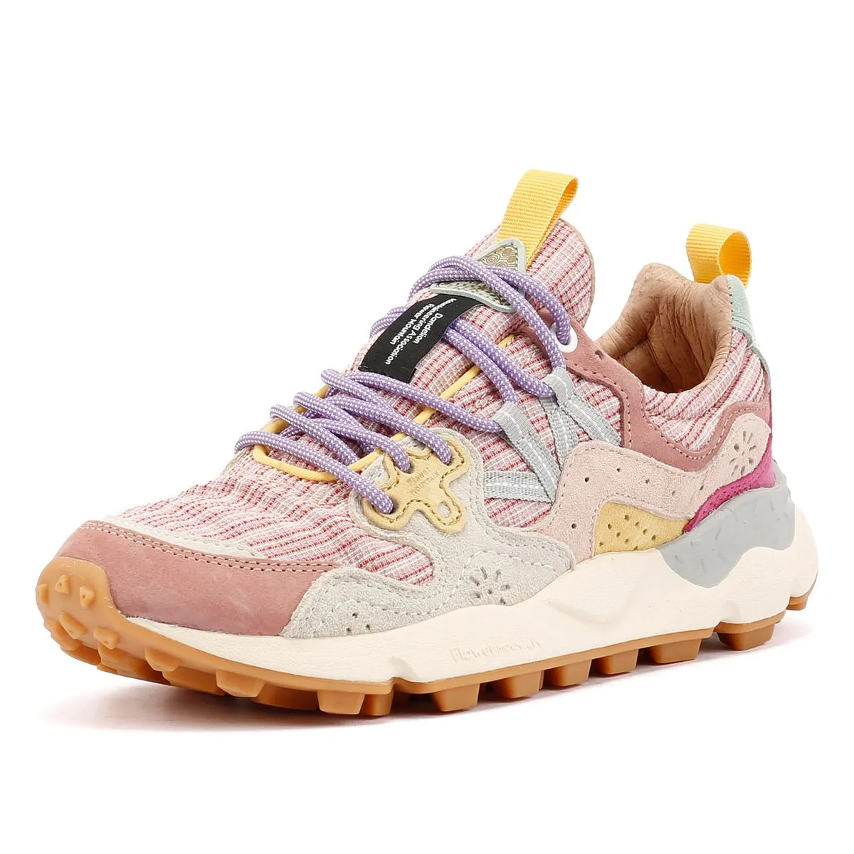 Sweat Guard Flower Mountain Yamano 3 Women's Pink Trainers