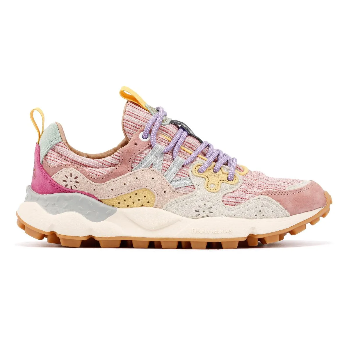 Sweat Guard Flower Mountain Yamano 3 Women's Pink Trainers