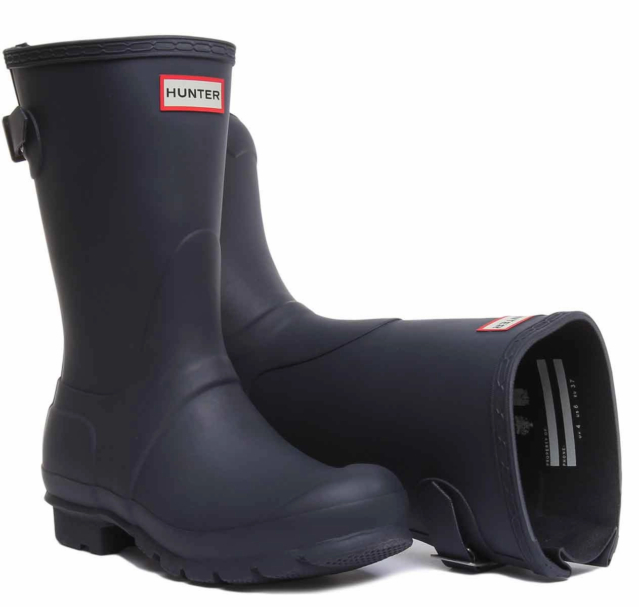 Sweat Resistant Hunter Short Back Adjustable In Navy For Women