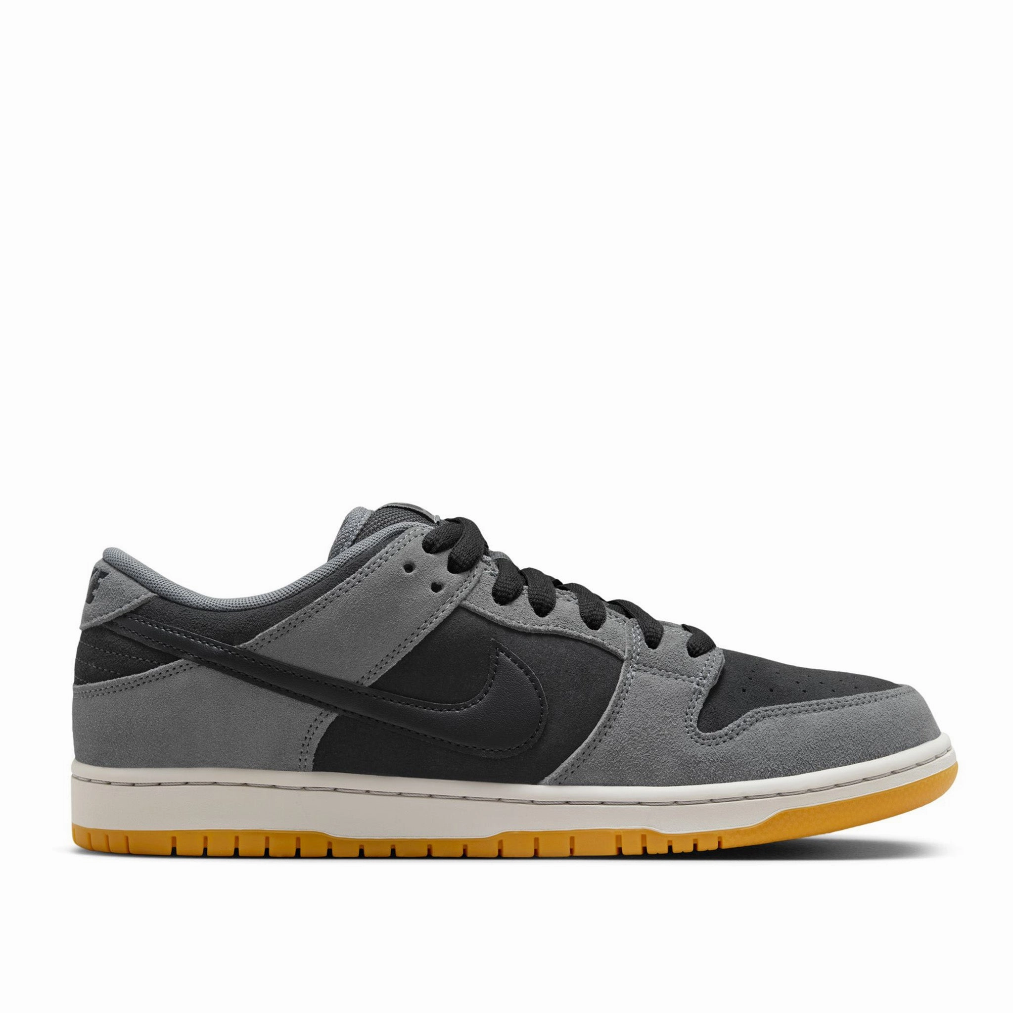 Nike SB Dunk Low Pro Dark Smoke Grey / Black elevated - heel shoes Gym - workout