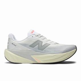 W New Balance FuelCell Rebel v5 Raincloud with White and Mineral
