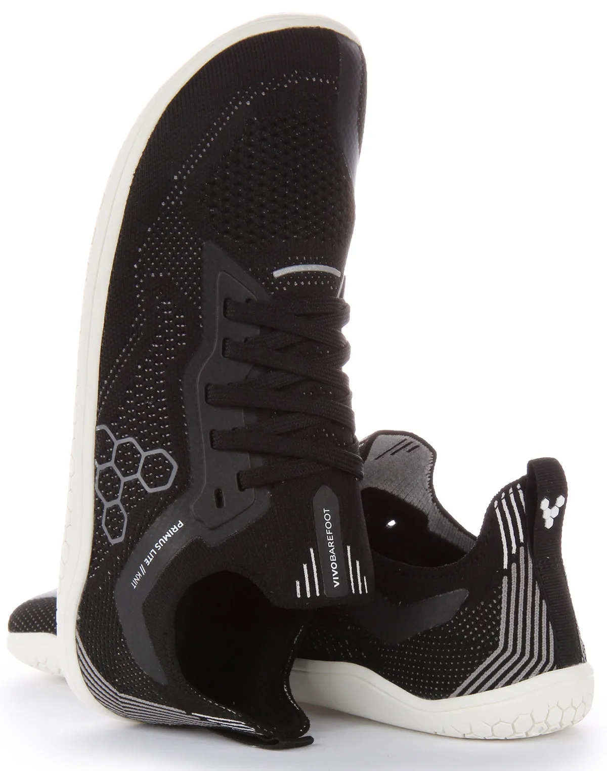 Tech Arch Vivobarefoot Primus Lite Knt In Black For Women