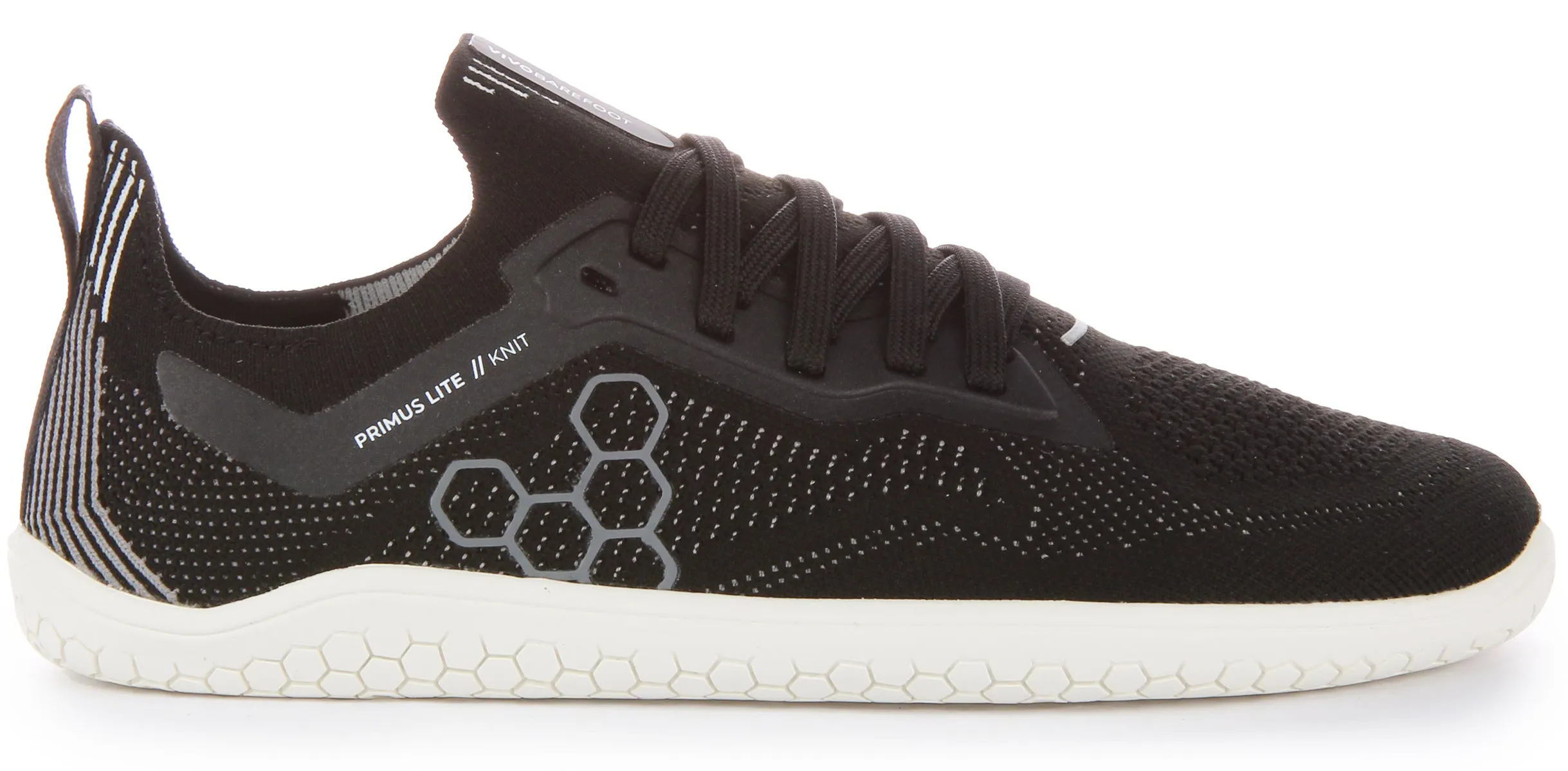 Tech Arch Vivobarefoot Primus Lite Knt In Black For Women