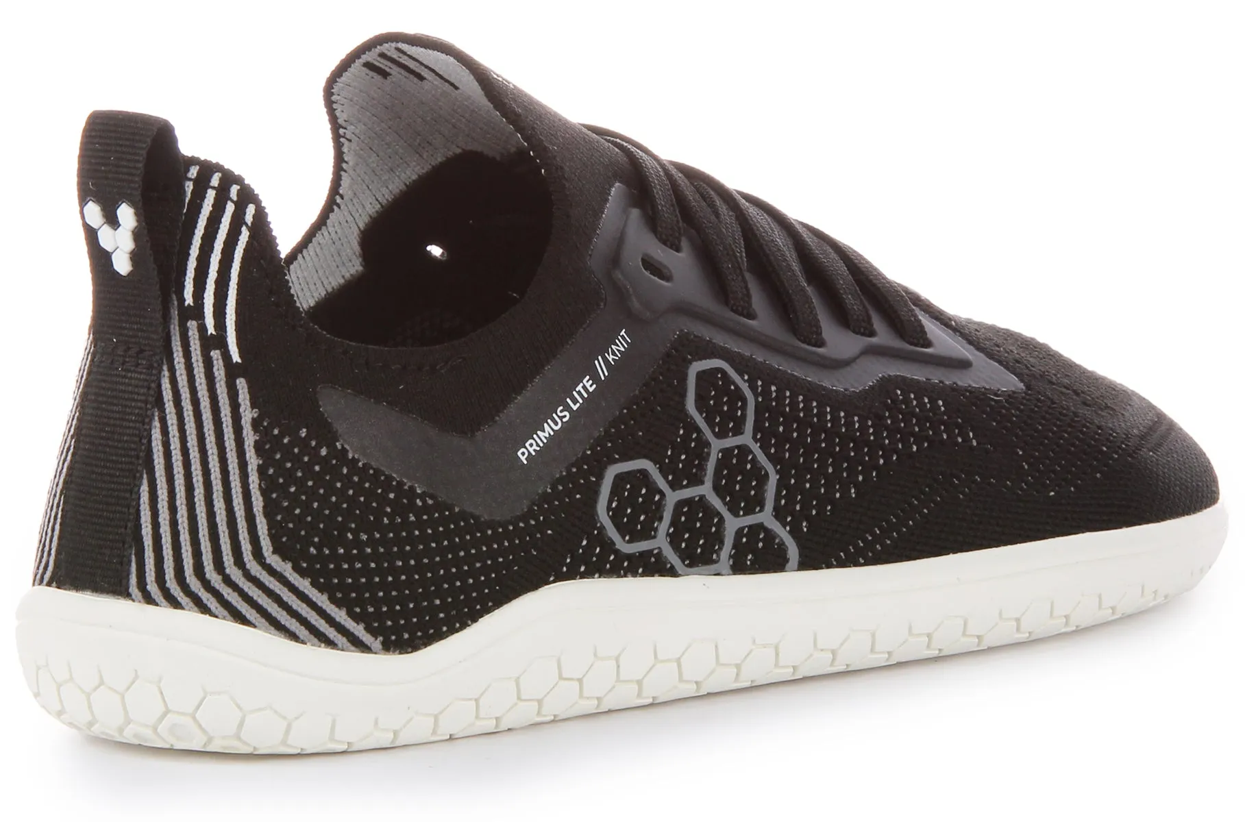 Tech Arch Vivobarefoot Primus Lite Knt In Black For Women