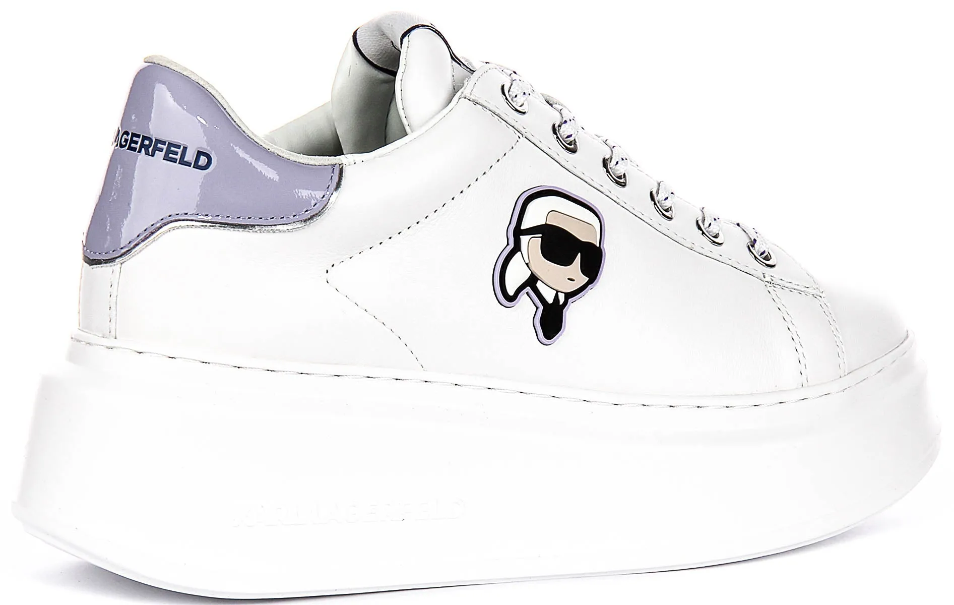 Tech Cushion Karl Lagerfeld Anakapri NFT In White Purple For Women