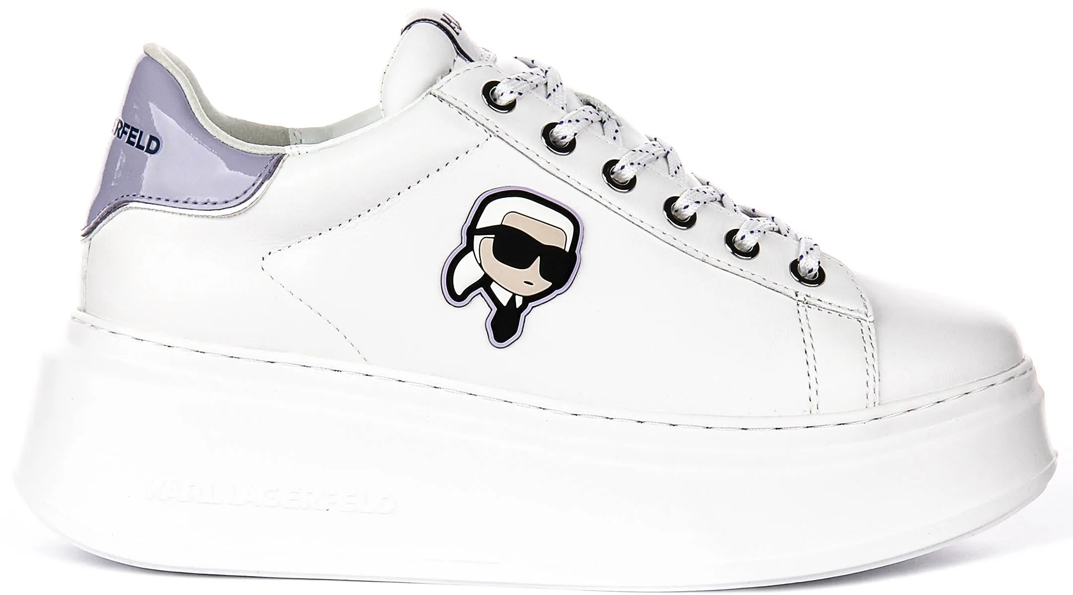 Tech Cushion Karl Lagerfeld Anakapri NFT In White Purple For Women