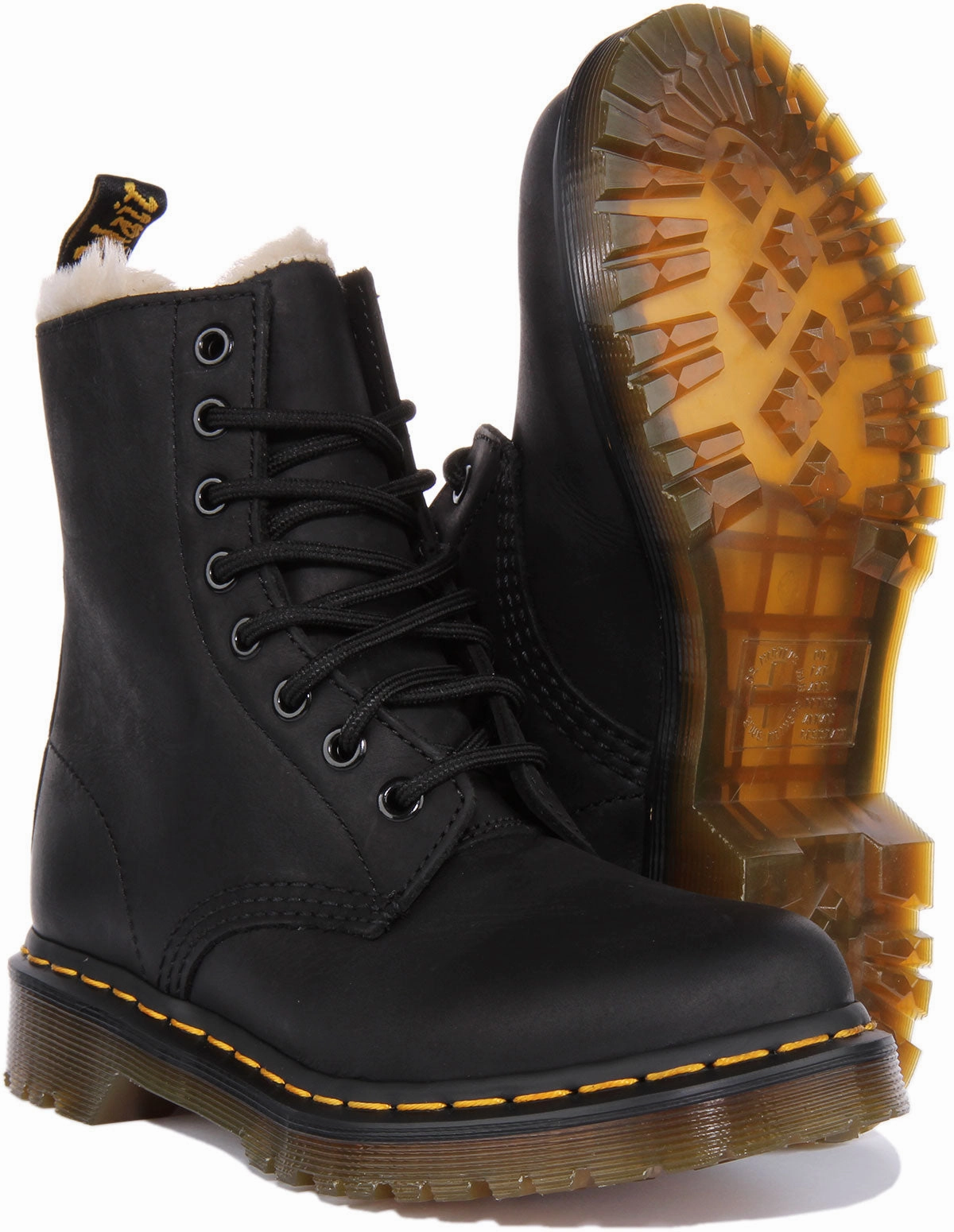 Terrain Fit Dr Martens 1460 Serena In Black For Women