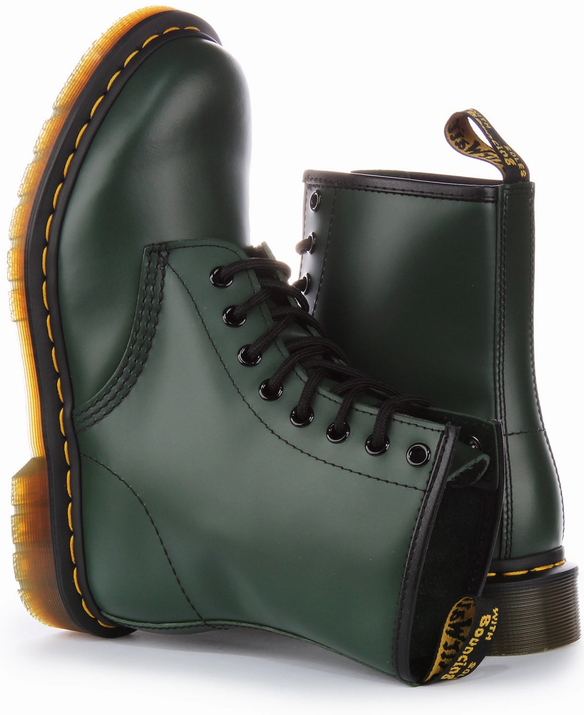 Thermo Shield Dr Martens 1460 Green In Green
