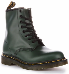 Dr Martens 1460 Green In Green Adventure Time Bootie Cut