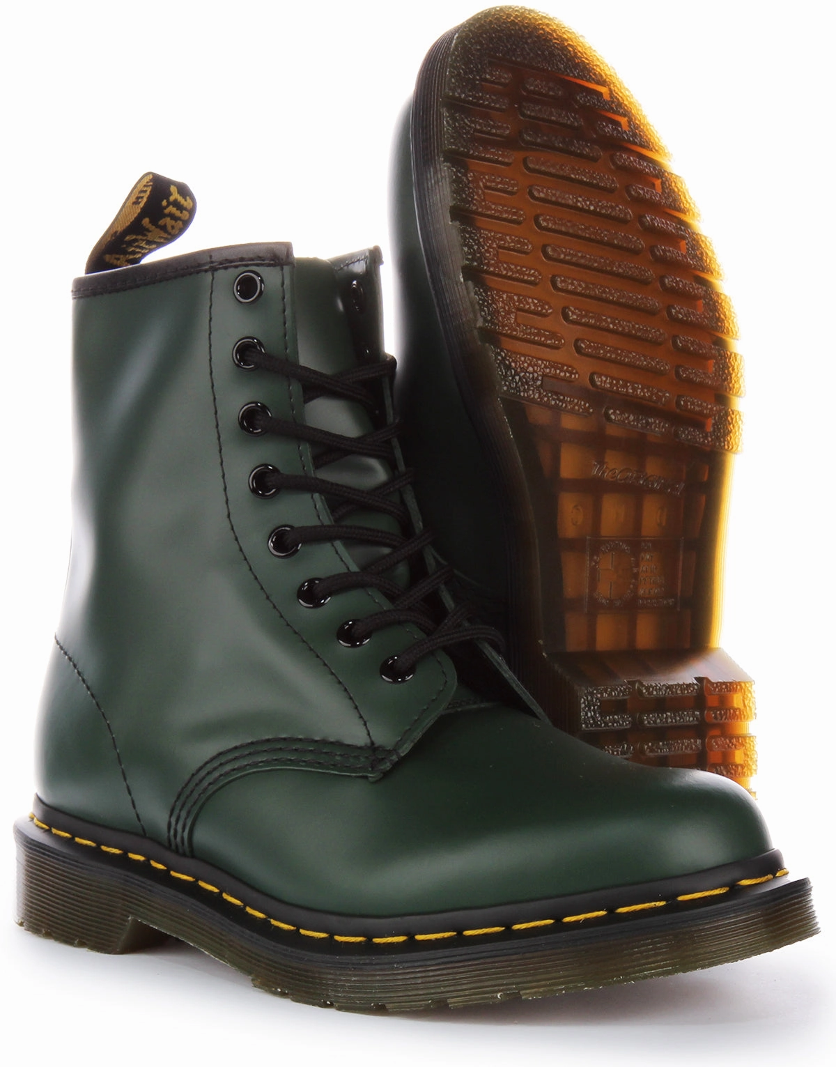 Thermo Shield Dr Martens 1460 Green In Green