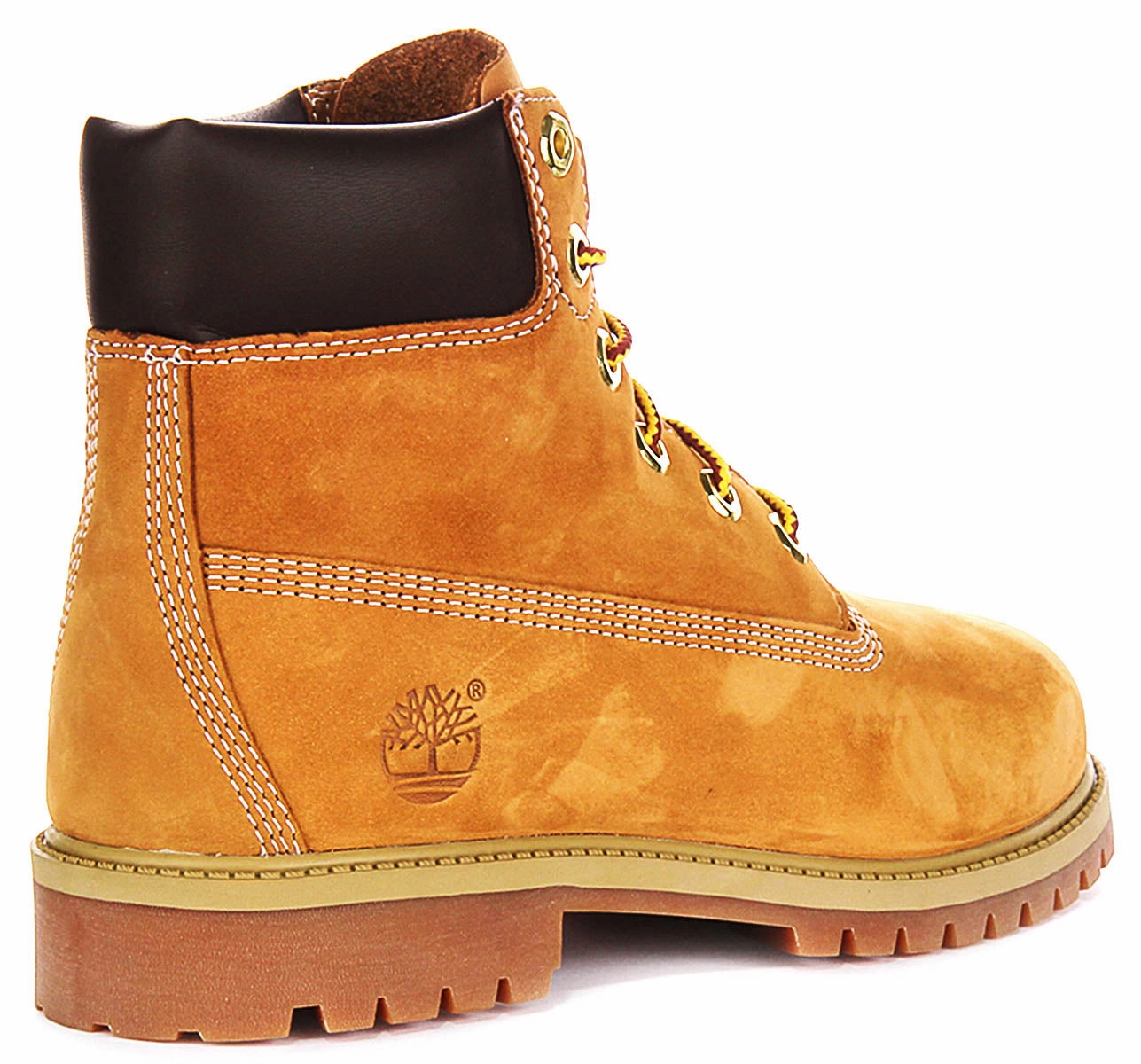 Timberland 12909 6inch Waterproof Boot In Wheat For Junior Trail Control Boots