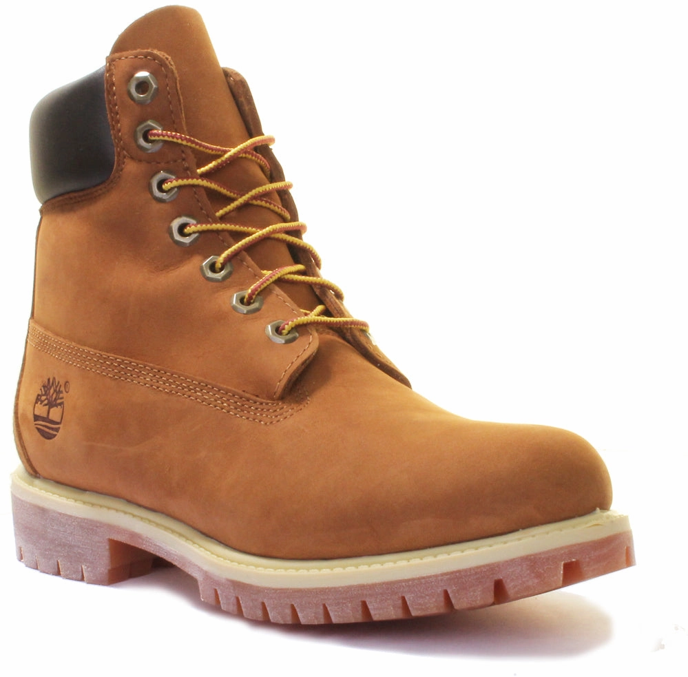 Timberland 6 Inch Ankle Boots In Rust For Rust Modern Appeal Practical Use