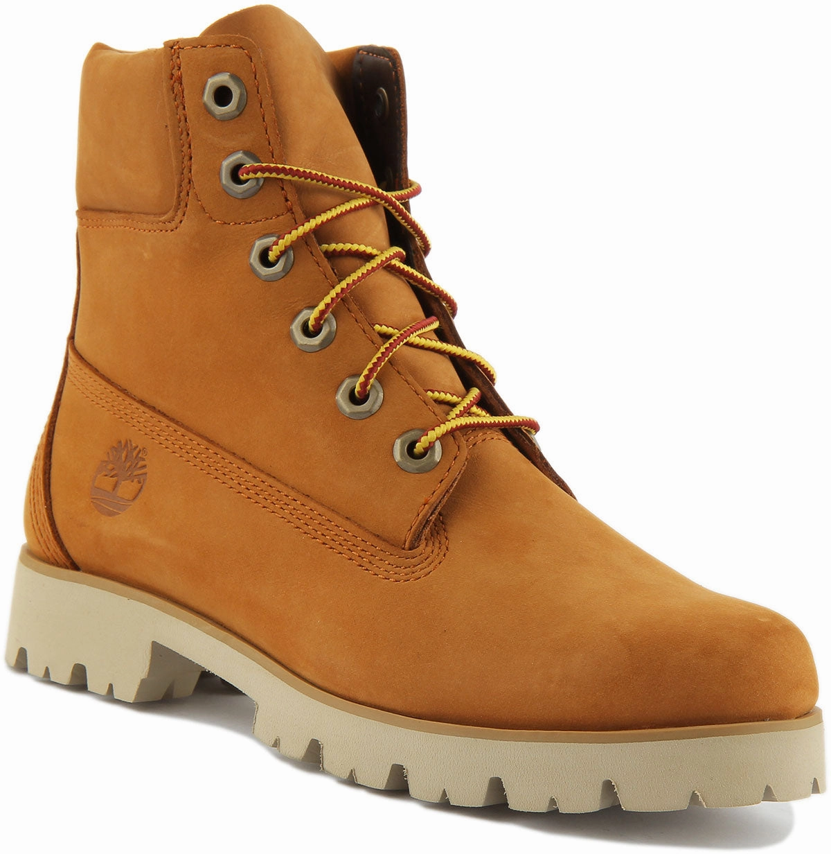 Timberland 6 inch Lace up Boot In Wheat For Women Weatherproof Design