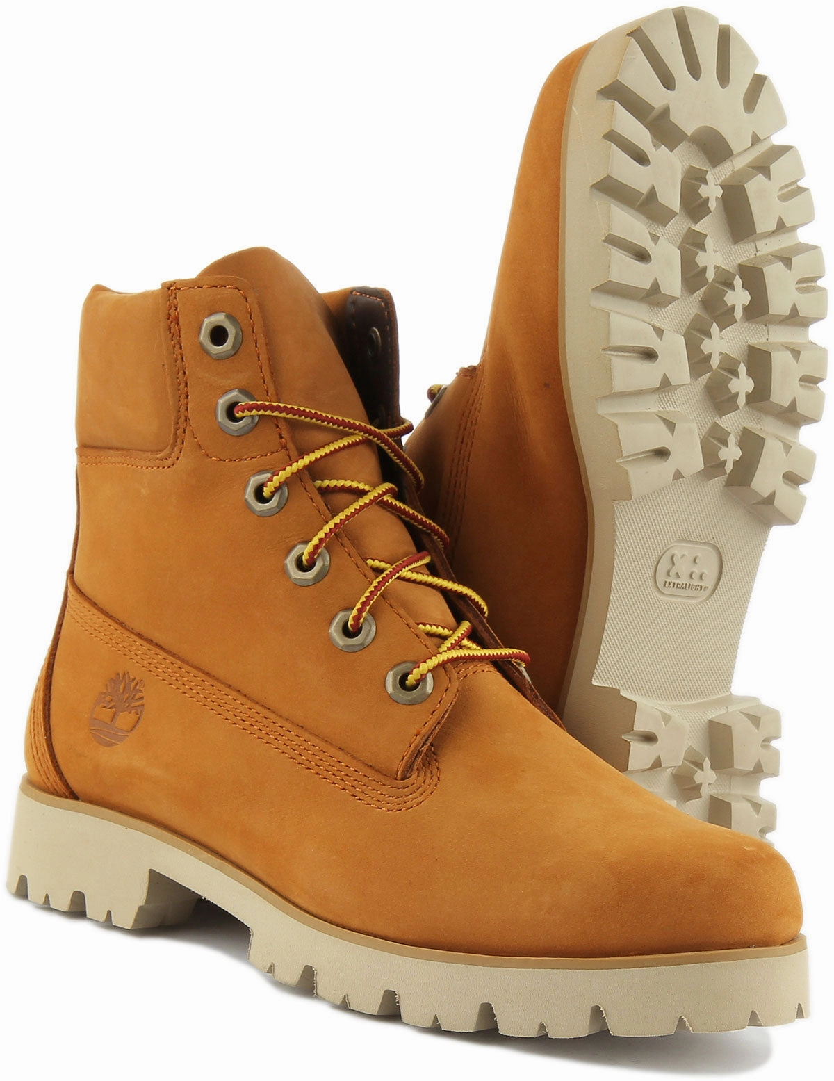 Timberland 6 inch Lace up Boot In Wheat For Women Adventure Support Gear