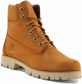 Timberland 6 inch Lace up Boot In Wheat For Women Weatherproof Design