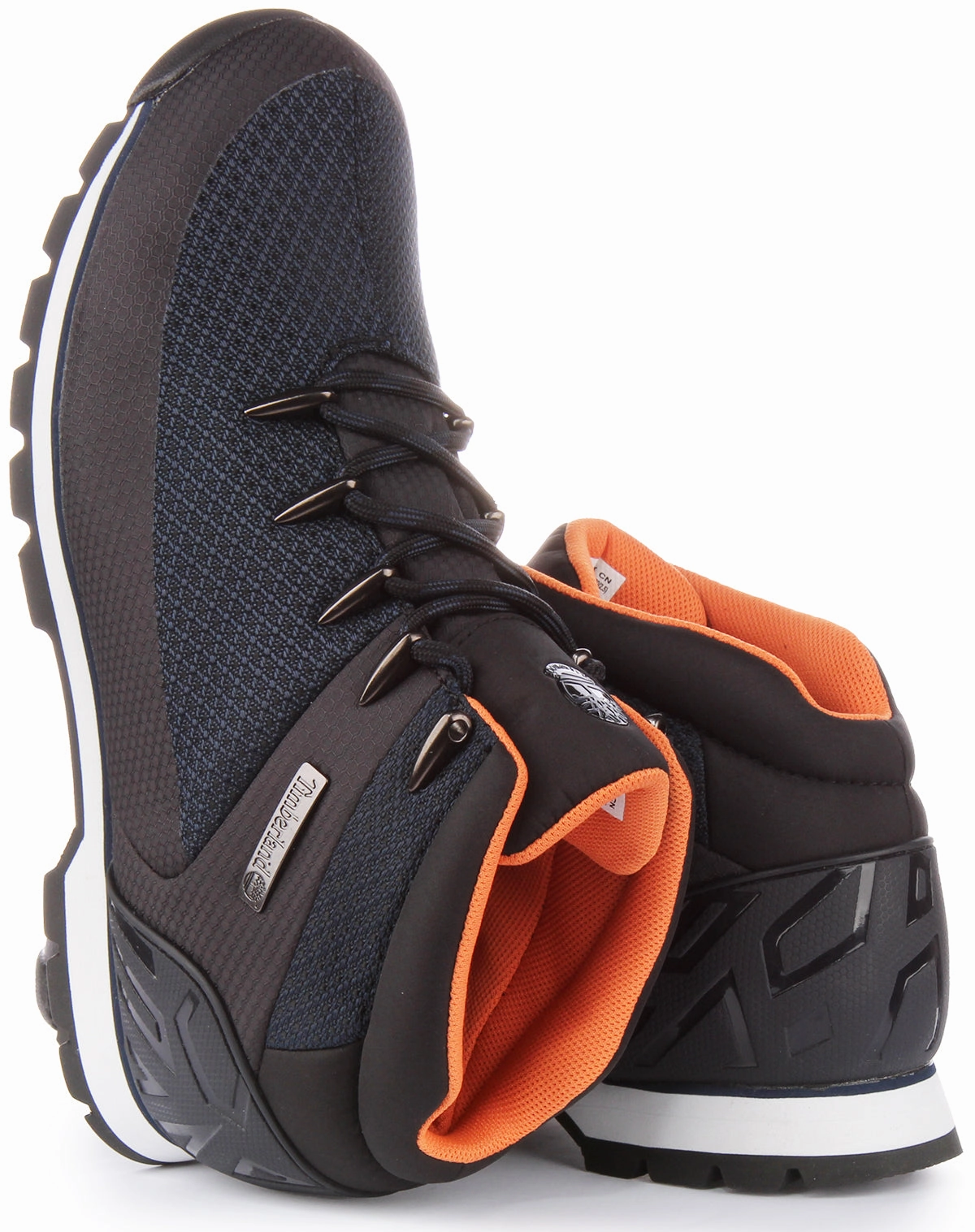 Timberland A1Qka Euro Sprint Mid Hiker In Navy Toe Protection