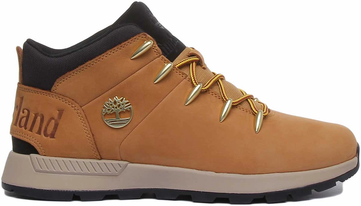 Timberland A1Xvq Sprint Trekker Mid Lace Up Boot In Wheat For Men Synthetic