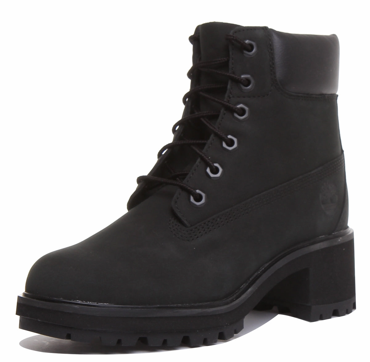 Timberland A25C4 Kinsley Heeled Boot In Black For Women Adventure Support
