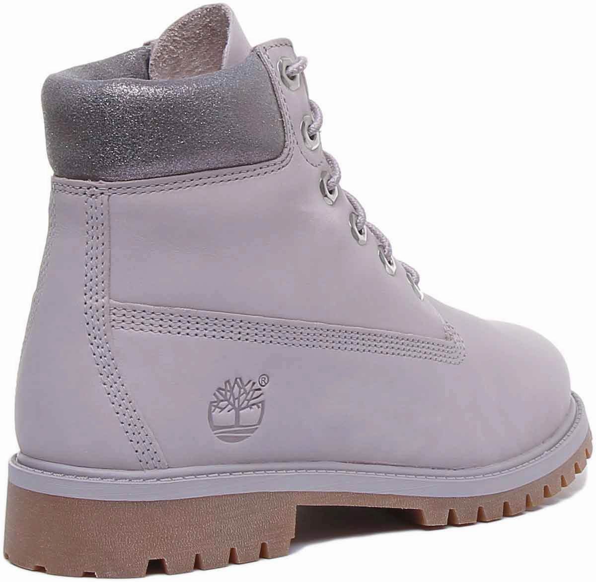 Timberland A295Q In Light Grey For Juniors Lightweight Upper