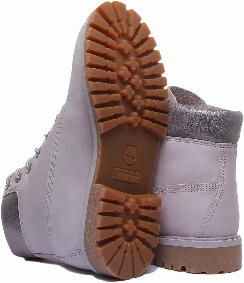 Timberland A295Q In Light Grey For Juniors Lightweight Upper