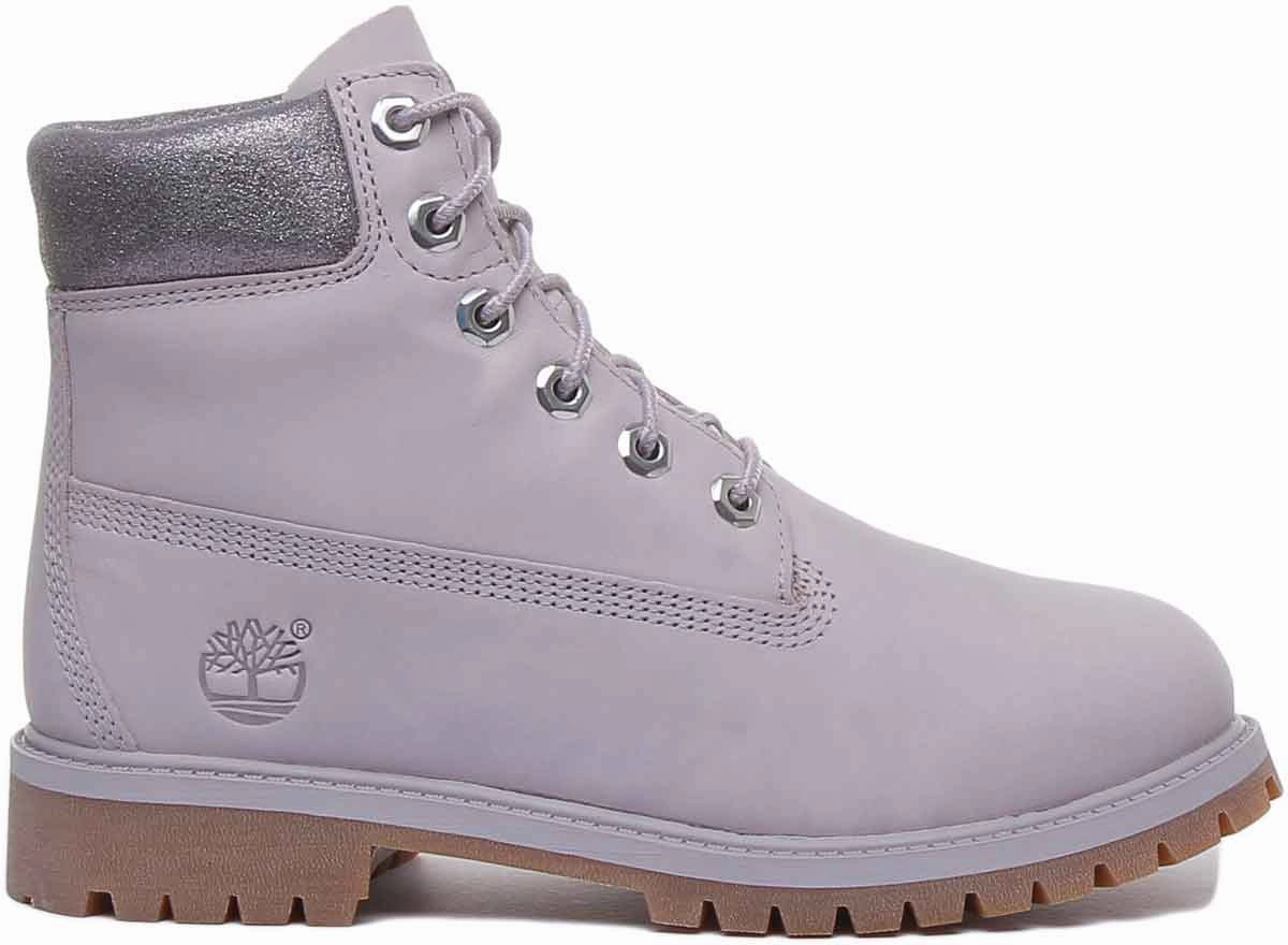 Timberland A295Q In Light Grey For Juniors Lightweight Upper
