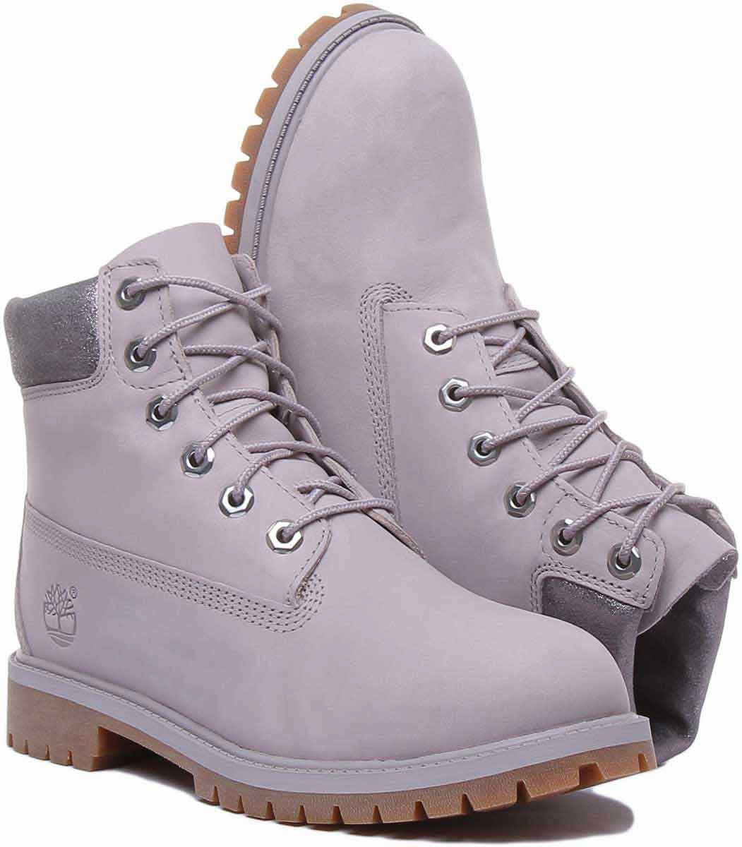 Timberland A295Q In Light Grey For Juniors Lightweight Upper