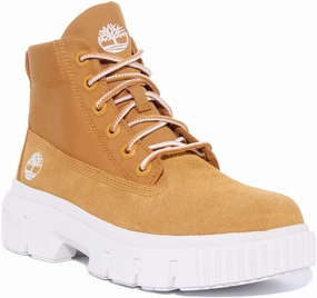 Timberland A2Jhm In Wheat For Women Mountain Trek Support Secure Footwear