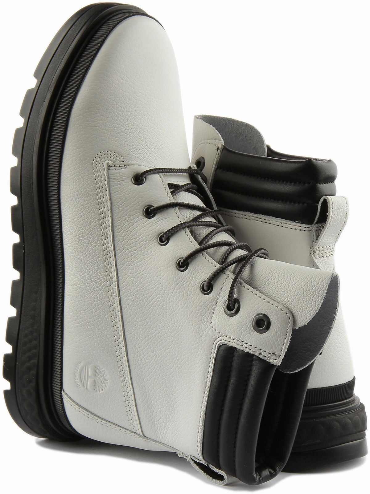 Timberland A2Jqh Ray City In White Black For Women Marathon Grip