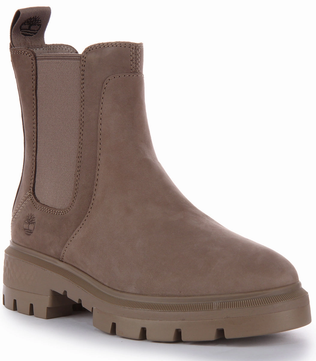 All Terrain Support Timberland A41EW Cortina Valley Mid Chelsea In Taupe For Women