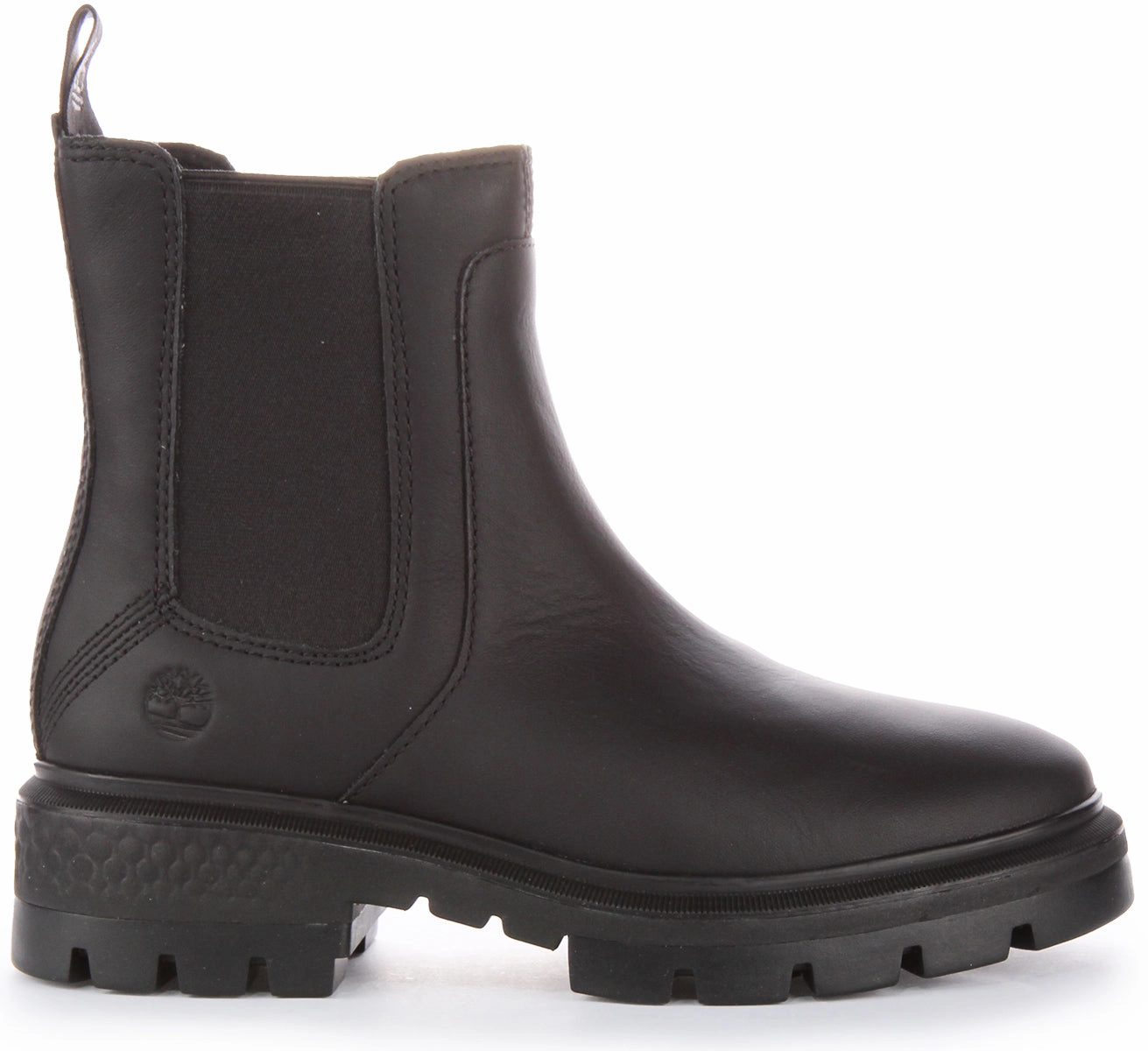 Timberland A5Nd7 Chelsea Boots In Black For Women Rugged Foot Gear Set