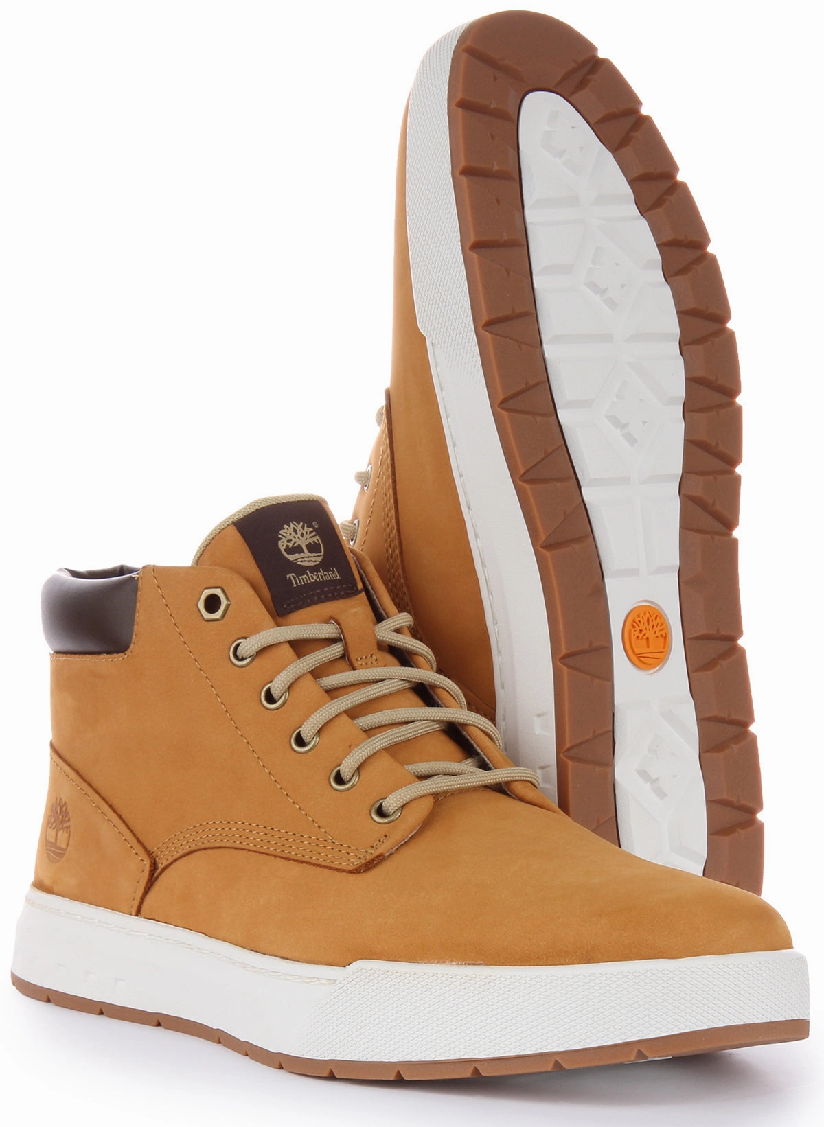 Timberland A5PRV Maple Grove In Wheat Fleece Inside