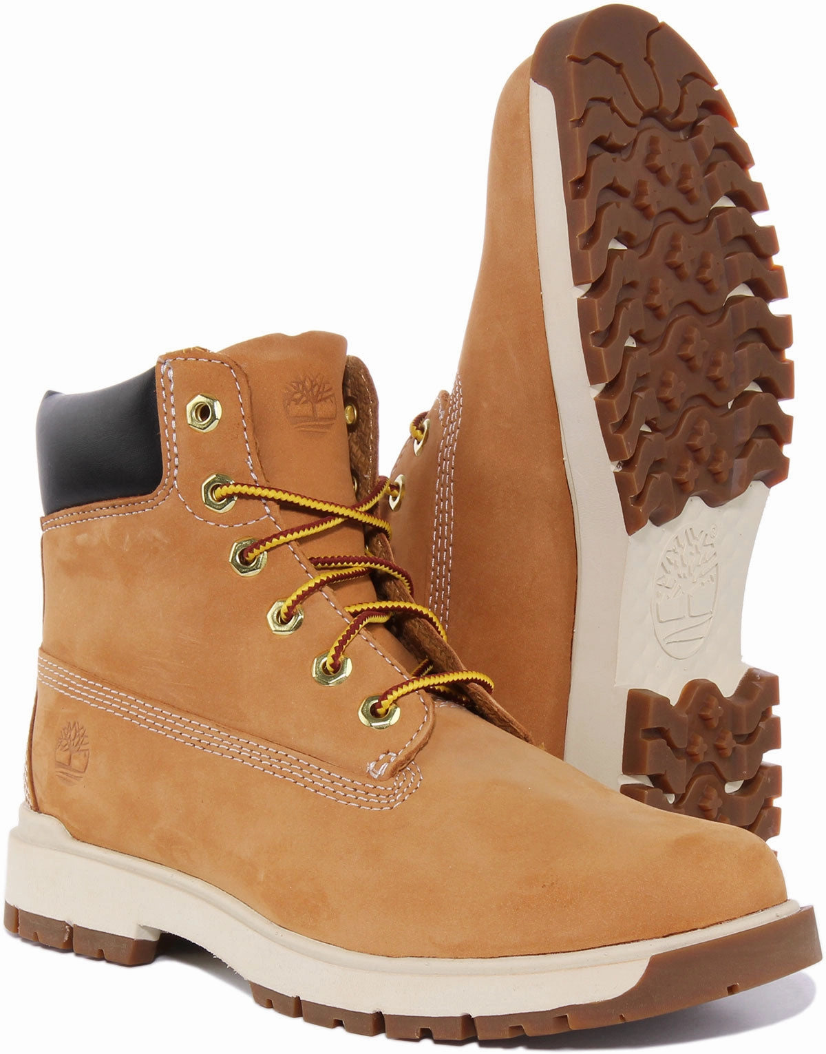 Timberland A5Srh In Wheat For Junior Heel Guard