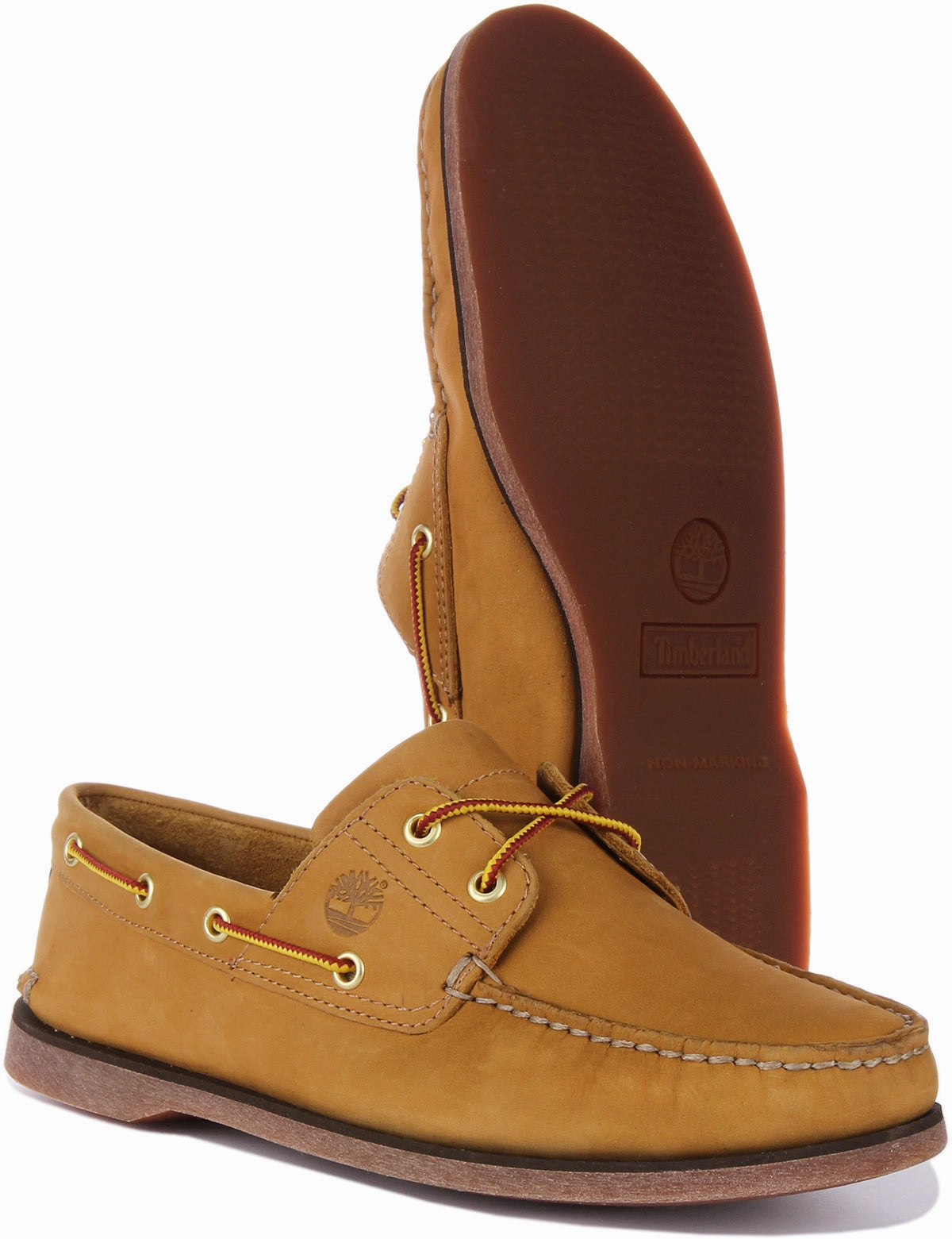 Timberland A5X8W Classic Boat Shoes In Wheat For Men Urban Glide Step-Out