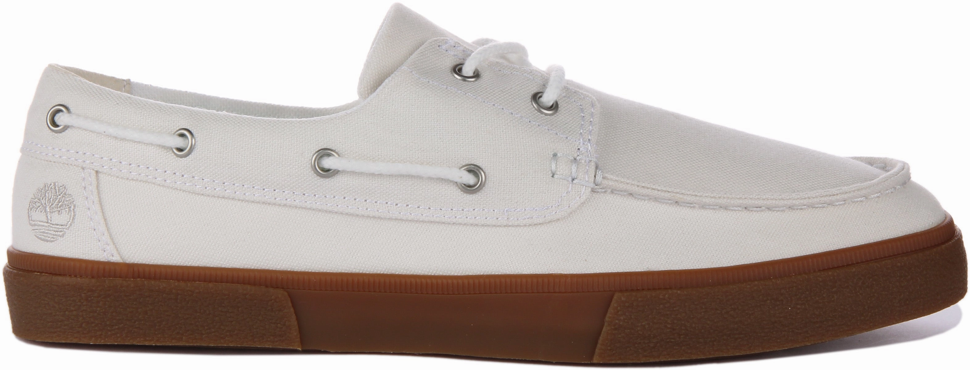 Timberland A5Zdn Union Wharf Boat Shoes In White For Men Pure Sprint
