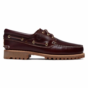 Go Anywhere Shoes Quick Slip Timberland Authentic Boat Shoes - Burgundy