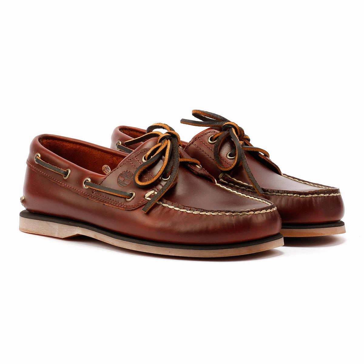 Guard Hike Team Day Timberland Classic 2 Eye Men's Rootbeer Boat Shoes